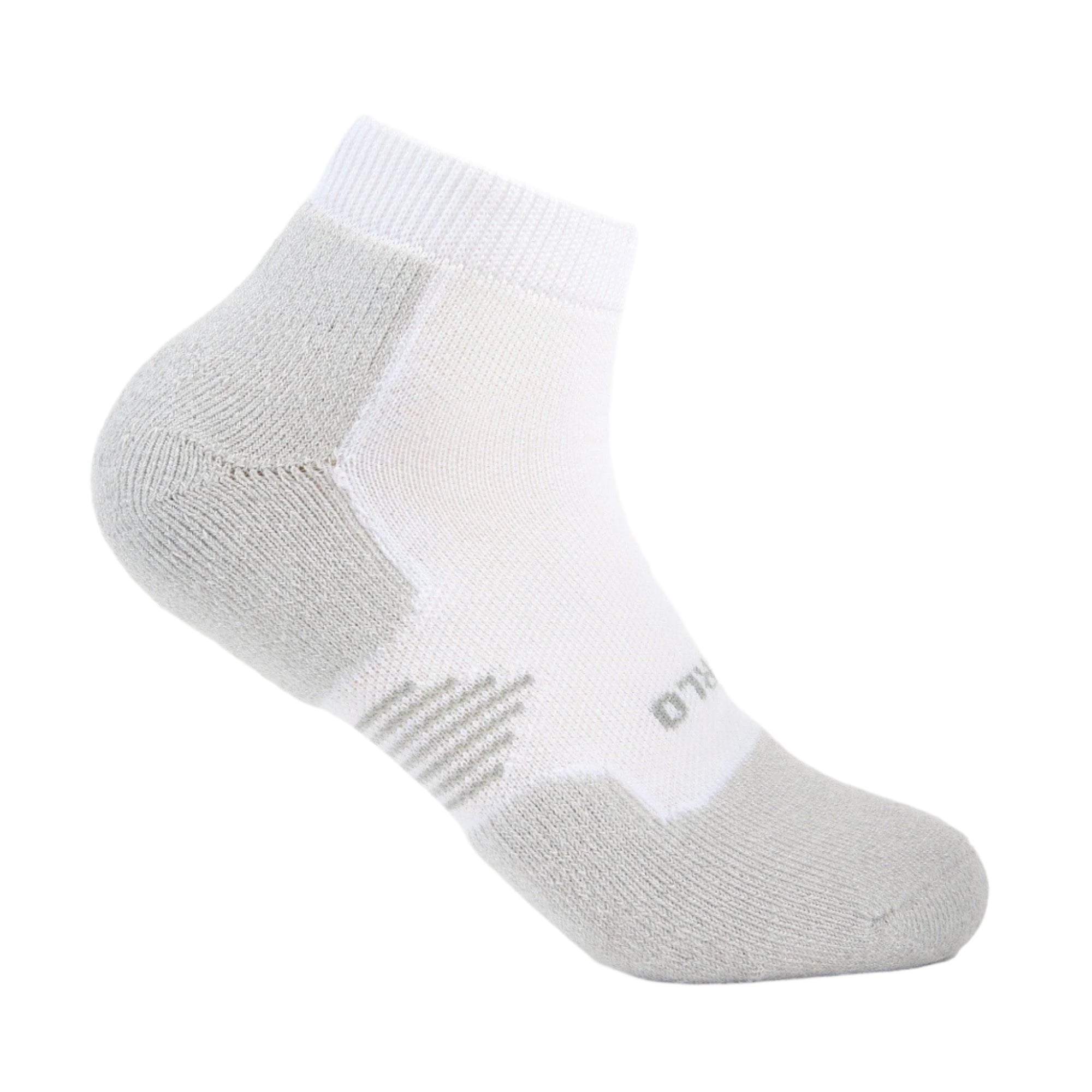 Thorlo Pickleball Light Cushion Low-Cut Socks  -  X-Small / White