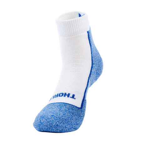 Thorlo Pickleball Light Cushion Ankle Socks  -  Small / Royal Blue