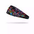 JUNK Popping Paint Headband  -  One Size Fits Most / Black