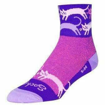 SockGuy Pounce Classic 3 Inch Crew Socks  -