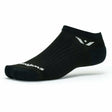 Swiftwick Performance Zero No Show Socks  -  Small / Black