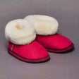 Siberia Spirit Toddler Fuchsia Booties  -  3-4T / 9-12 Months / Fuchsia