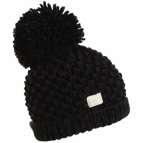 Turtle Fur Pop Up Pom Beanie  -  One Size Fits Most / White