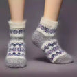 Siberia Spirit Northern Waves Low Socks  -  Small / Northern Waves