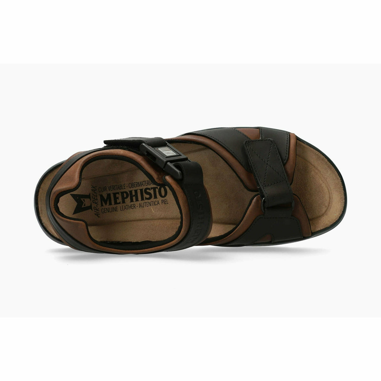 Mephisto Mens Shark Fit Sandals  -