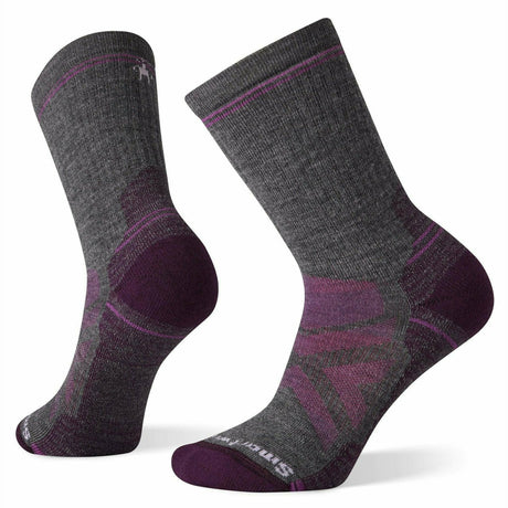Smartwool Womens Hike Full Cushion Crew Socks  -  Small / Medium Gray