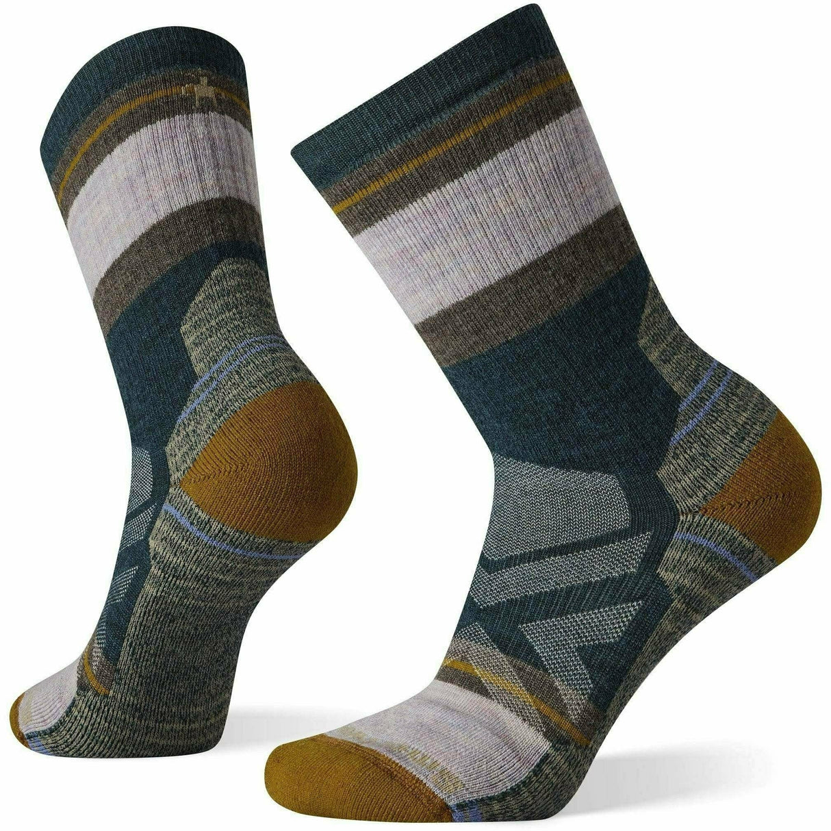 Smartwool Womens Hike Full Cushion Saturnsphere Crew Socks - Clearance - Small / Twilight Blue
