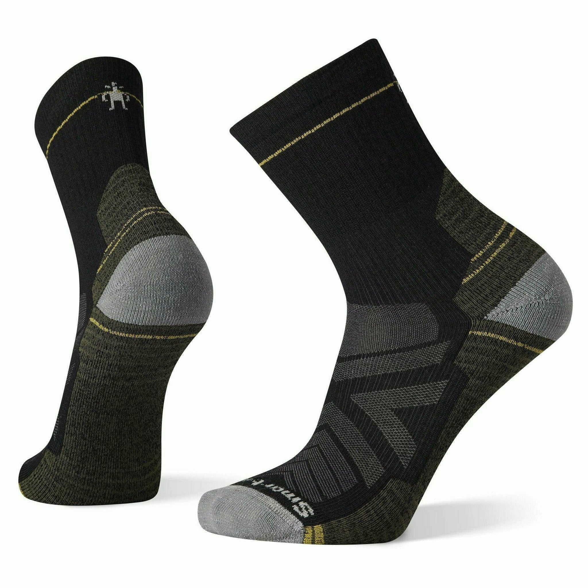 Smartwool Hike Light Cushion Mid Crew Socks  -  Medium / Black