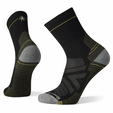 Smartwool Hike Light Cushion Mid Crew Socks  -  Medium / Black