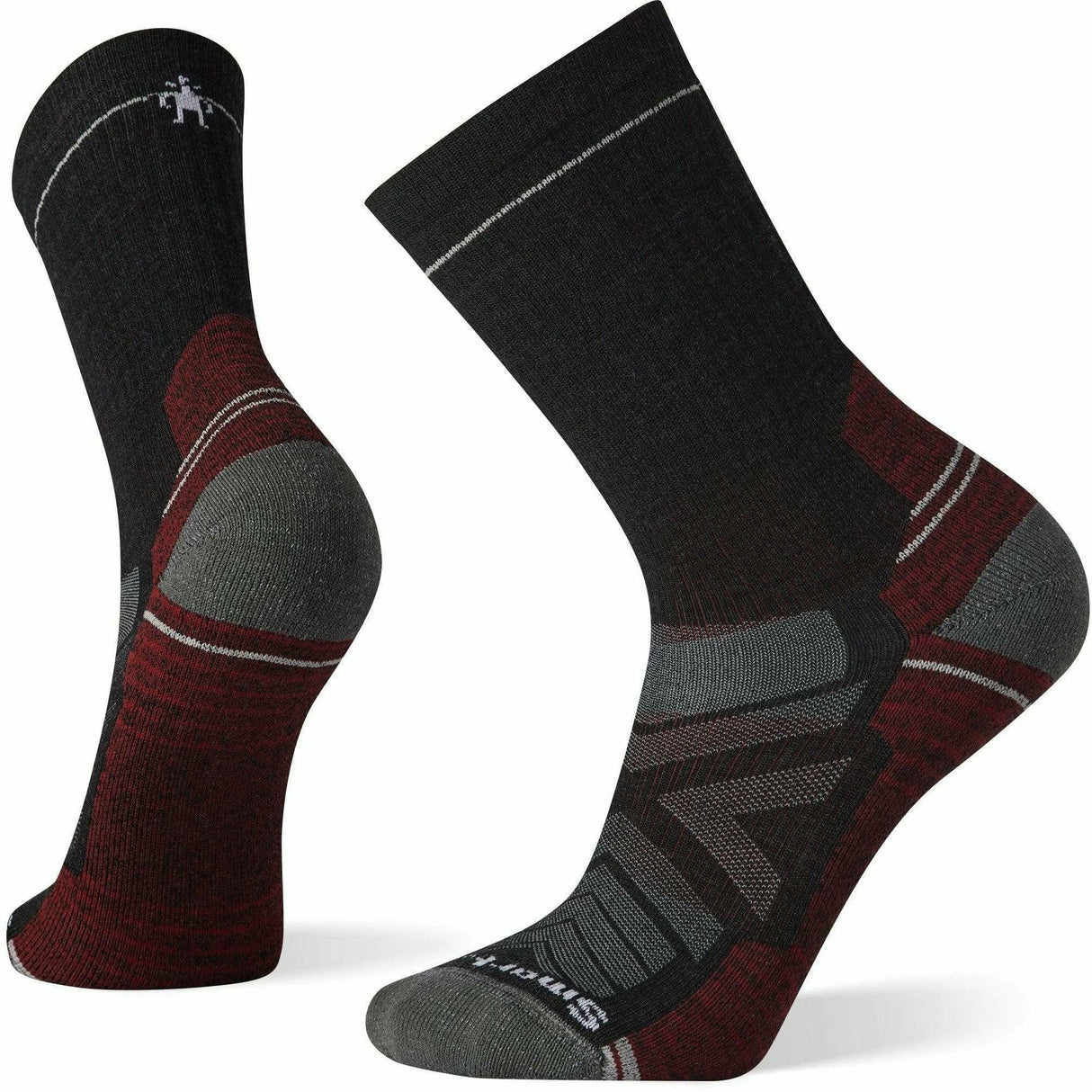 Smartwool Hike Light Cushion Crew Socks - Small / Charcoal