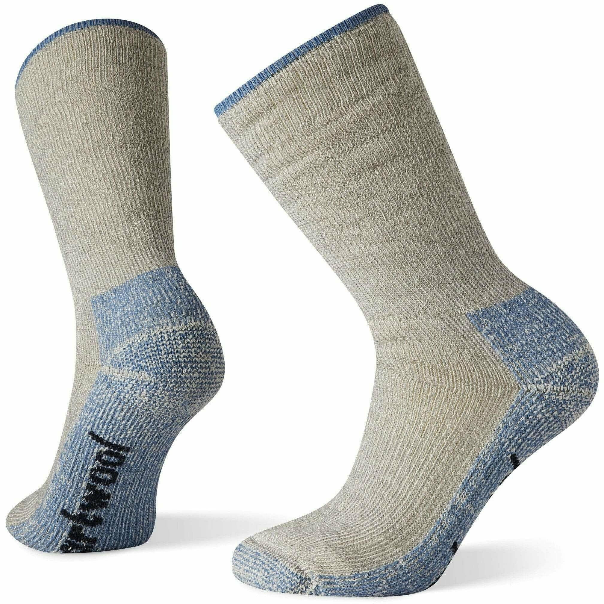 Smartwool Womens Mountaineer Classic Edition Maximum Cushion Crew Socks  -  Small / Light Gray