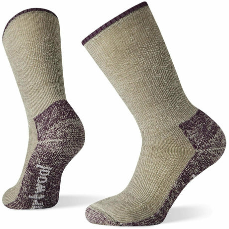 Smartwool Womens Mountaineer Classic Edition Maximum Cushion Crew Socks  -  Small / Taupe