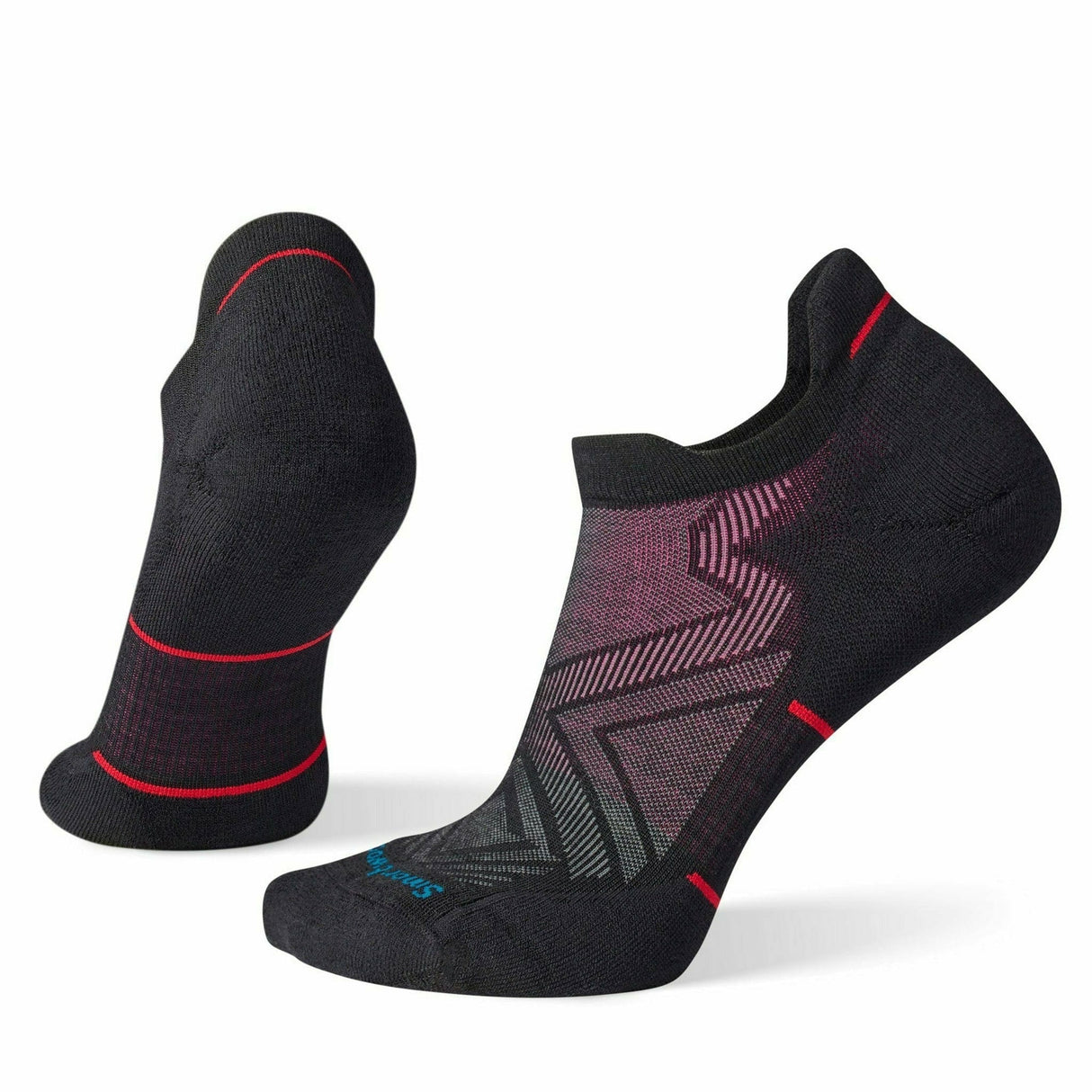 Smartwool Womens Run Targeted Cushion Low Ankle Socks - Small / Black