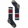 Smartwool Kids Wintersport Full Cushion Stripe Socks - Clearance  -  X-Small / Deep Navy