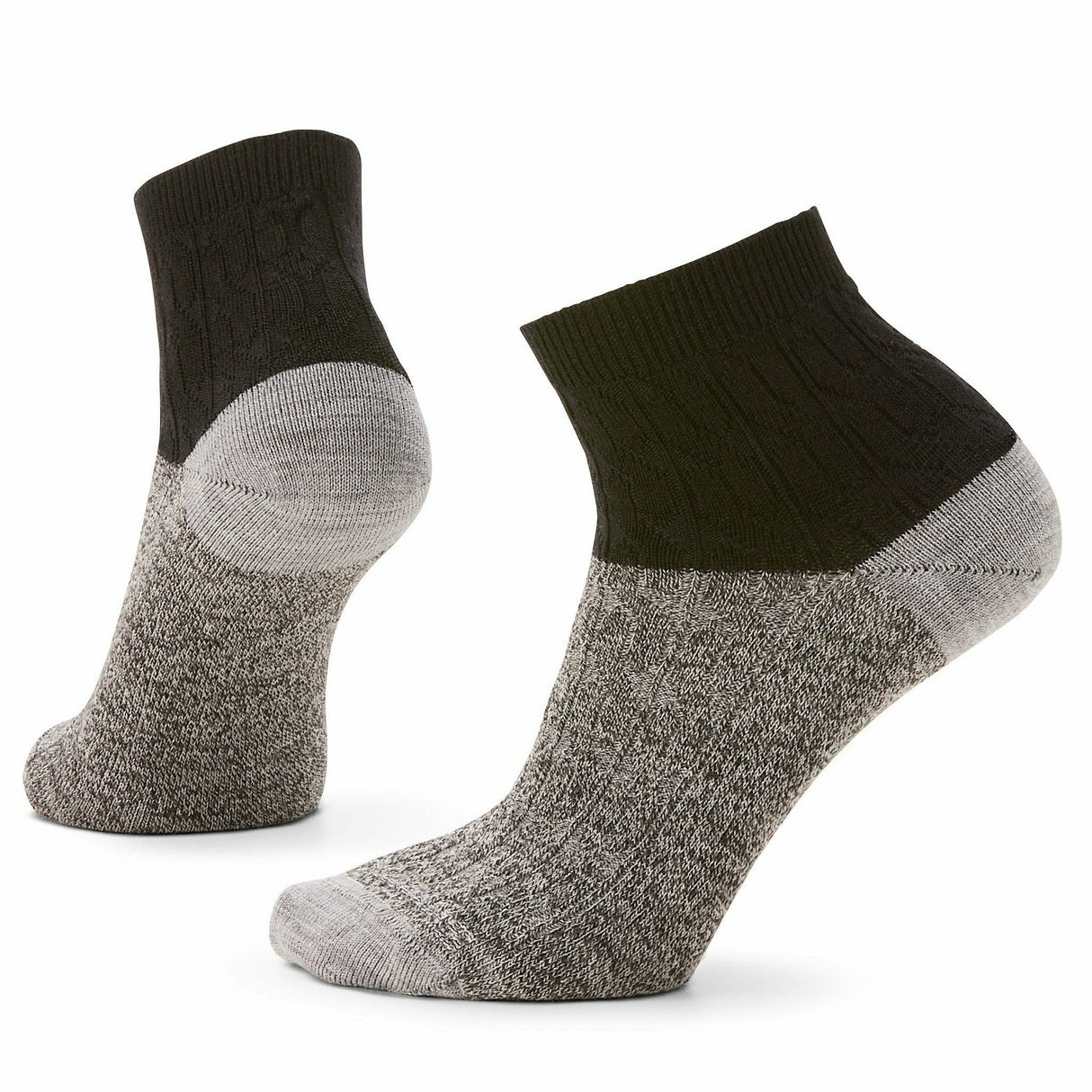 Smartwool Womens Everyday Cable Ankle Socks - Small / Black