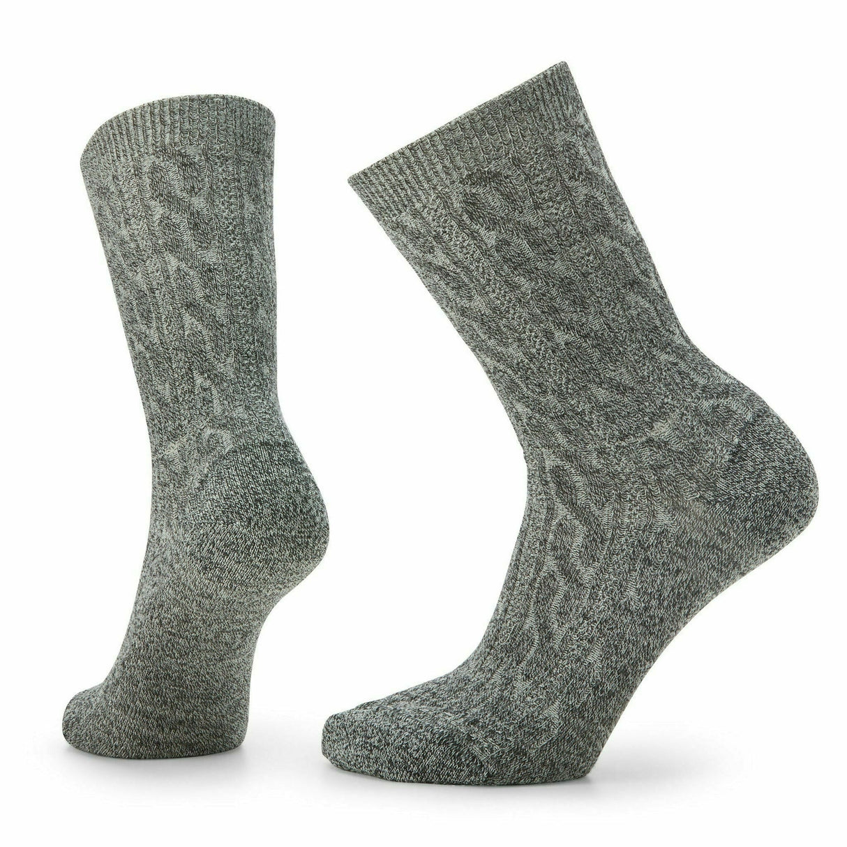 Smartwool Womens Everyday Cable Crew Socks - Small / Natural