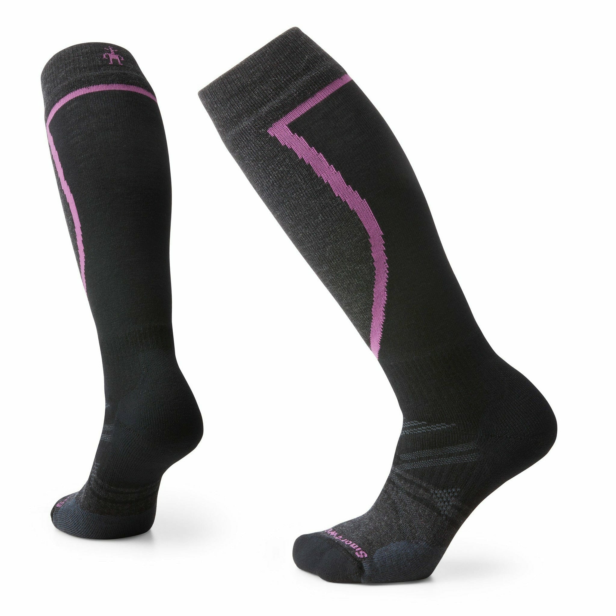 Smartwool Womens Ski Full Cushion Over-the-Calf Socks  -  Small / Black
