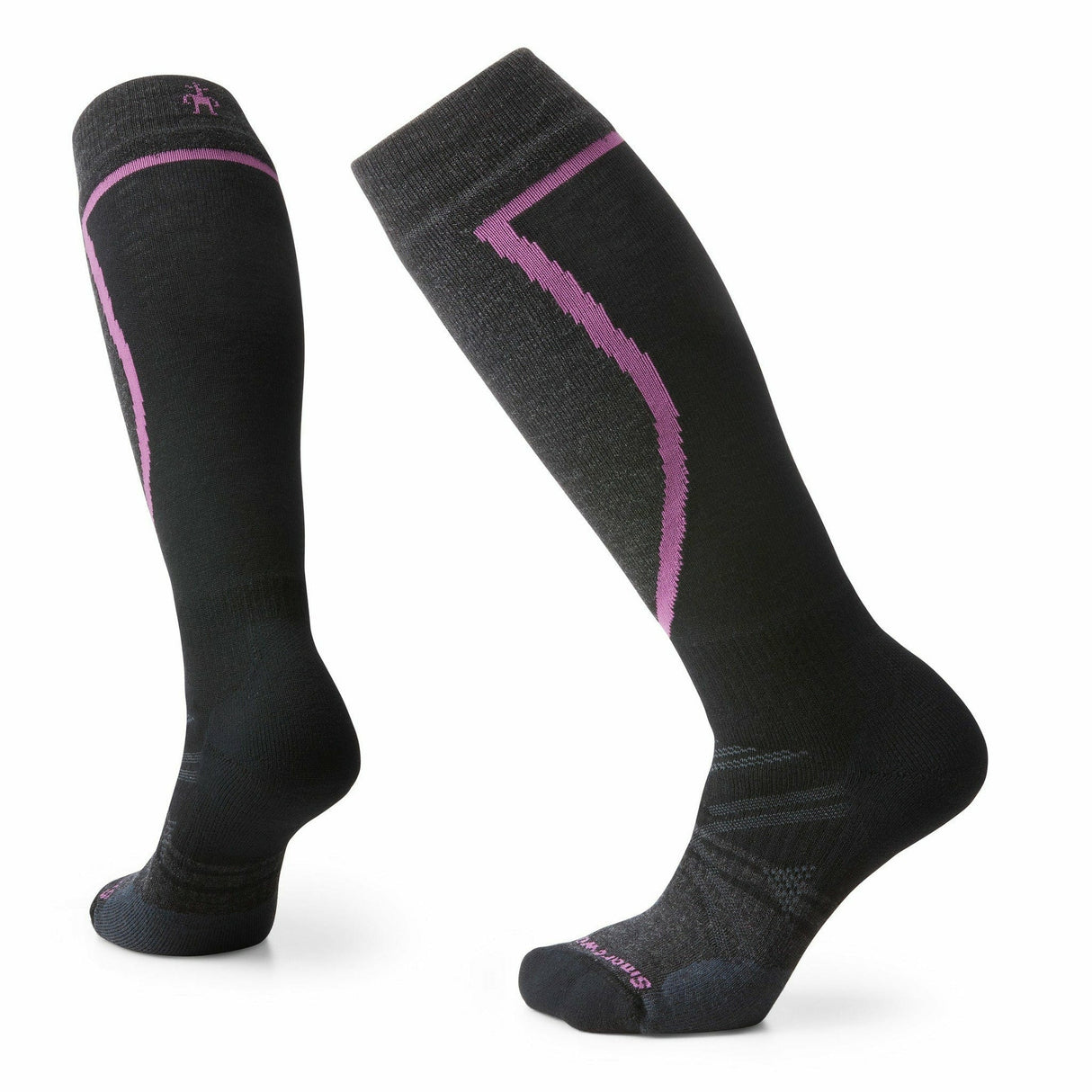 Smartwool Womens Ski Full Cushion Over-the-Calf Socks  -  Small / Black