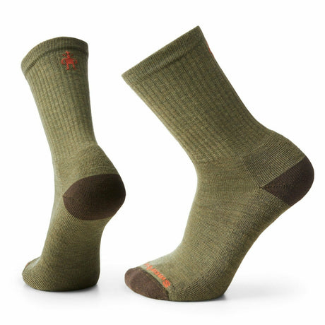 Smartwool Everyday Solid Rib Crew Socks  -  Medium / Winter Moss