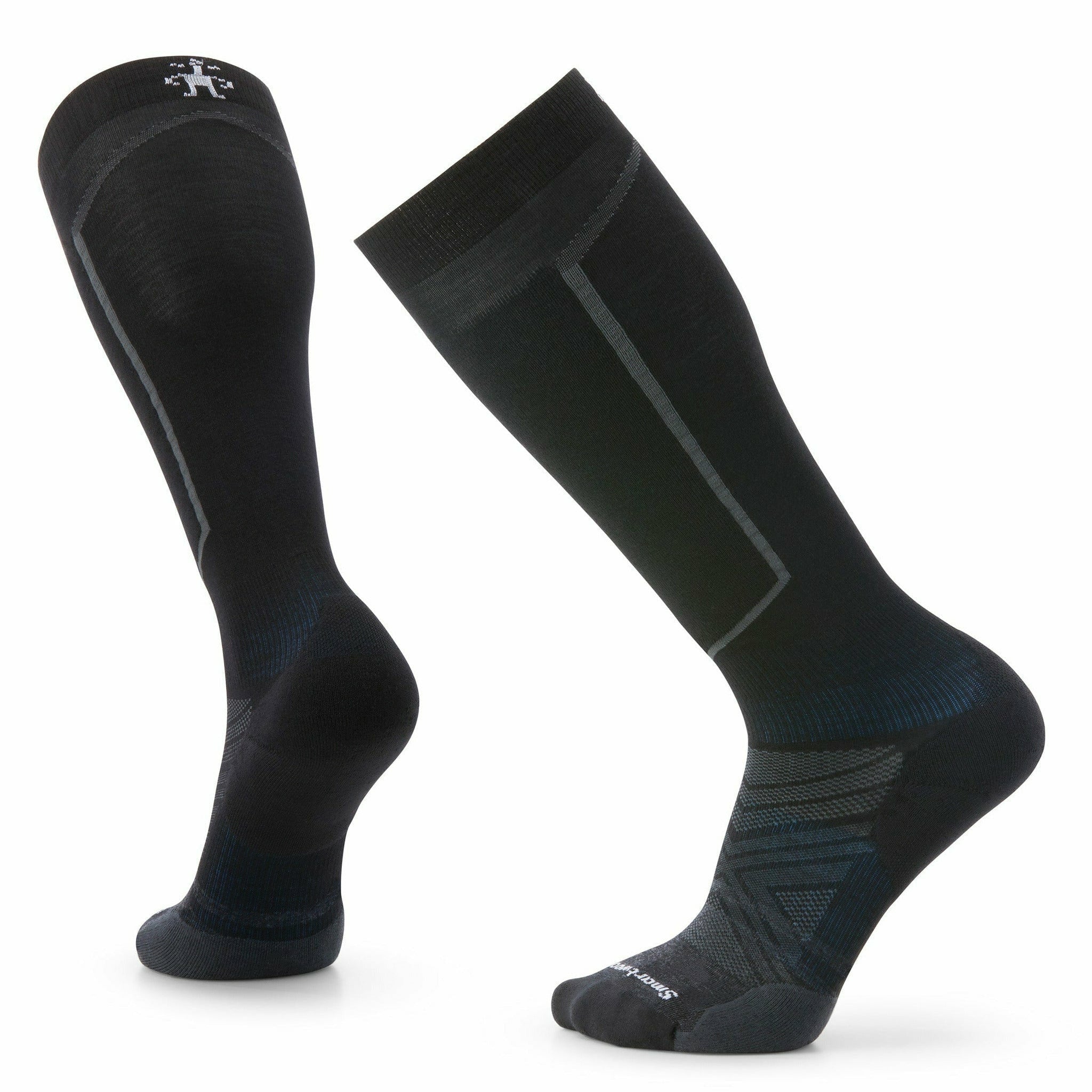 Smartwool Ski Targeted Cushion Over-the-Calf Socks  -  Small / Black