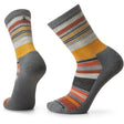Smartwool Everyday Joviansphere Light Cushion Crew Socks  -  Small / Medium Gray