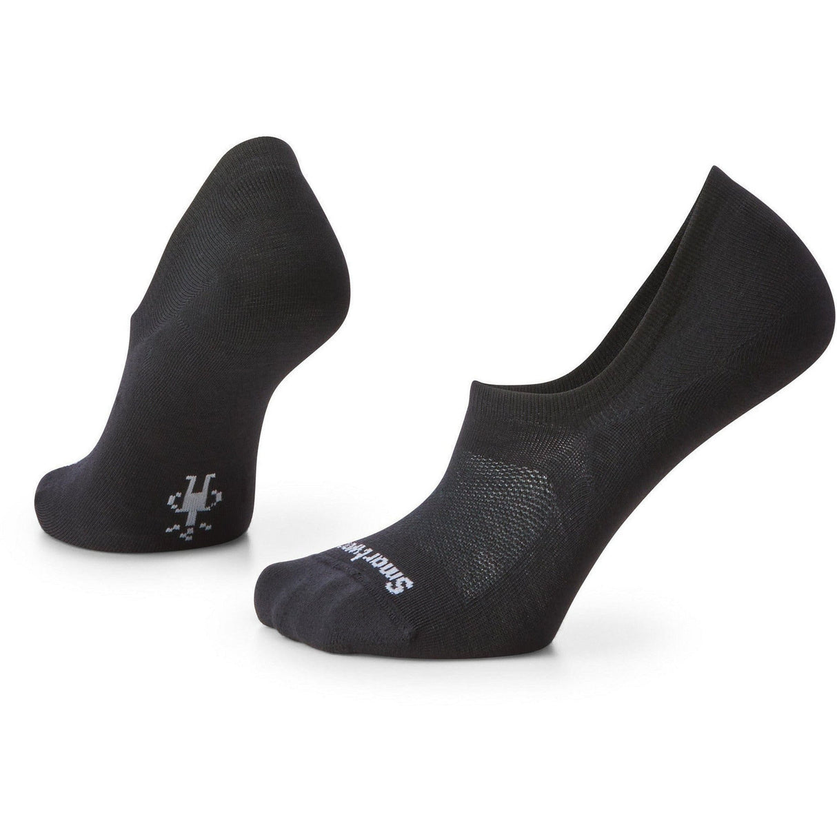 Smartwool Everyday No Show Zero Cushion Socks - Small / Black