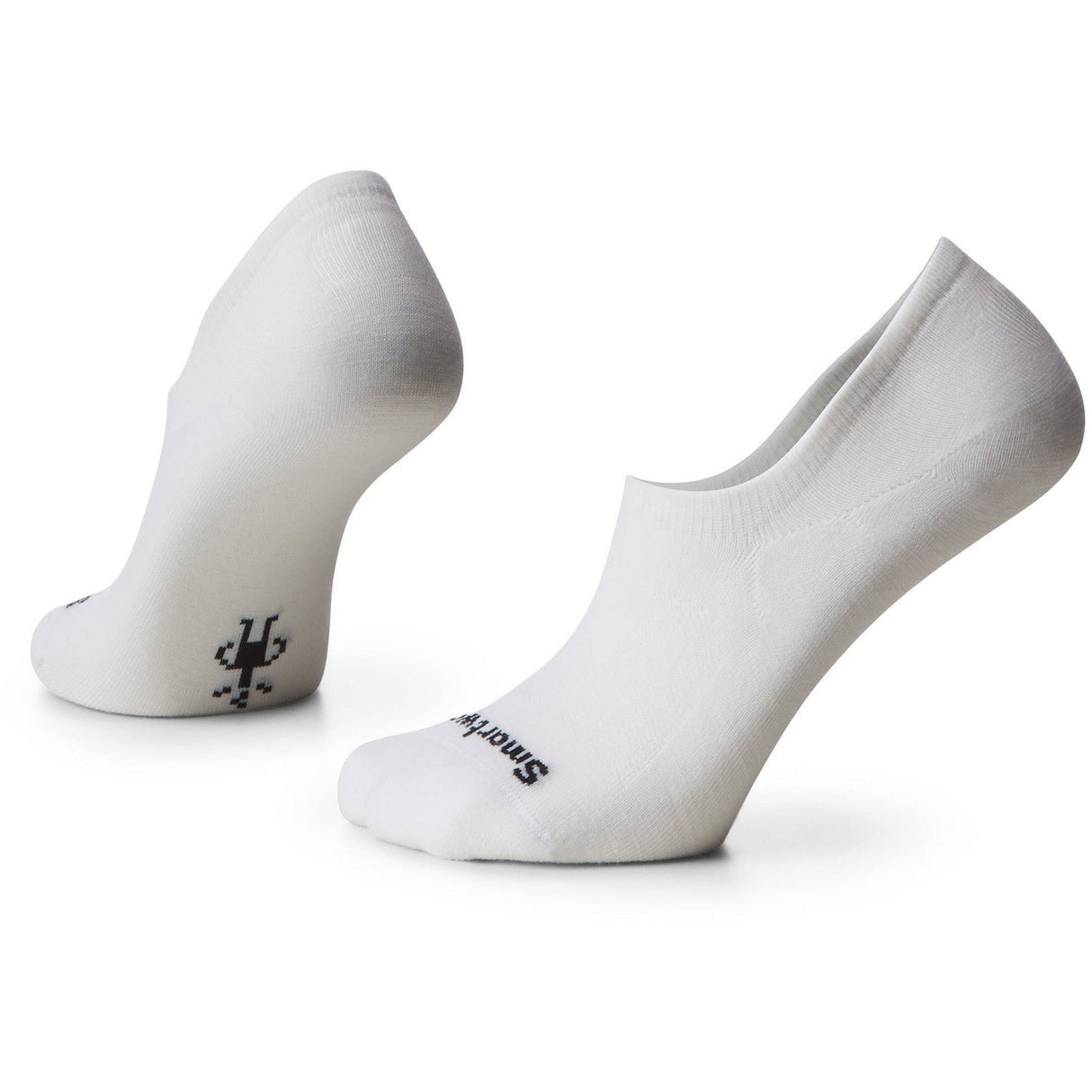 Smartwool Everyday No Show Zero Cushion Socks - Small / White