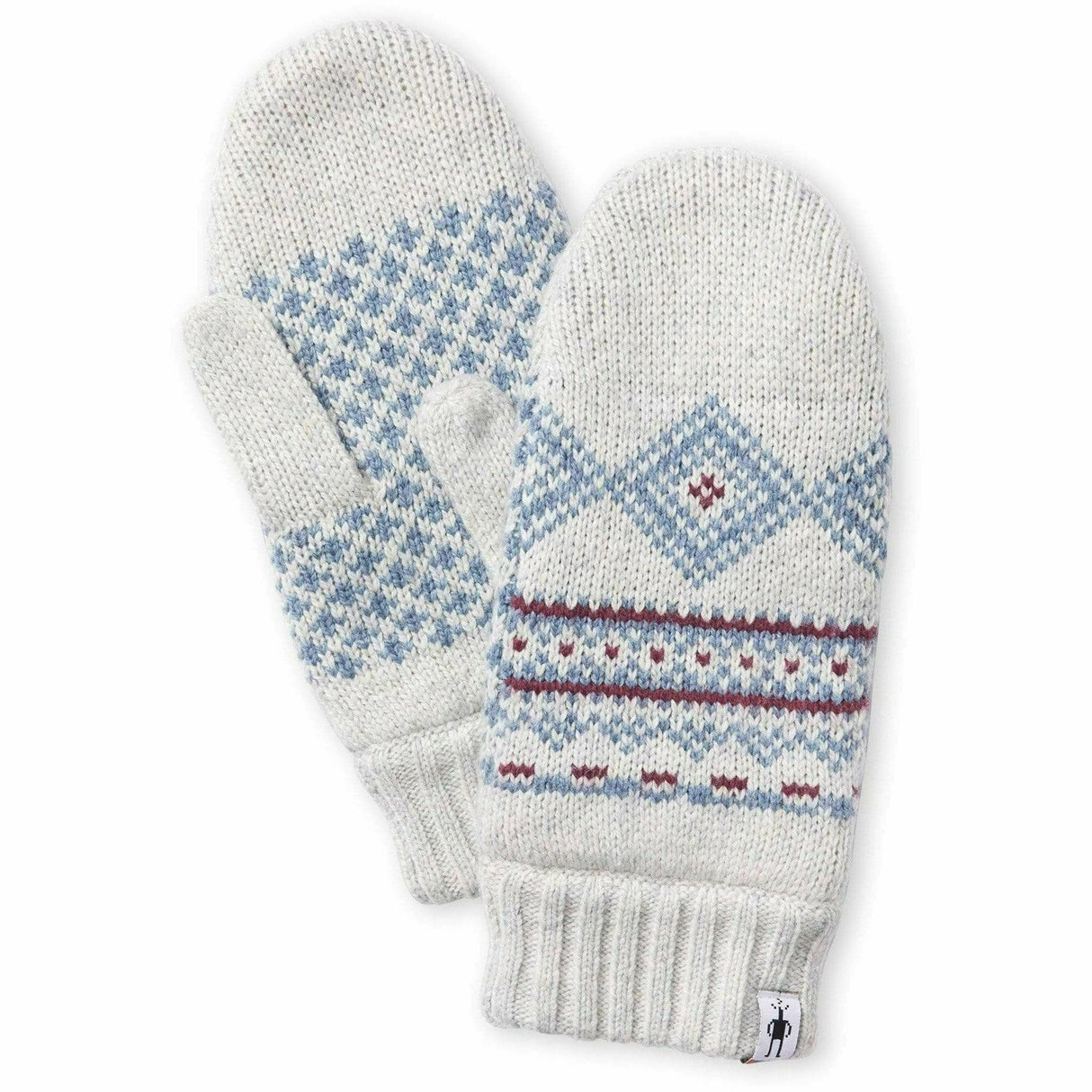 Smartwool Hudson Trail Nordic Mittens - Clearance  -  One Size Fits Most / Ash Heather
