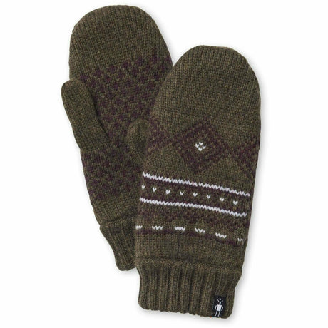 Smartwool Hudson Trail Nordic Mittens - Clearance  -  One Size Fits Most / Military Olive