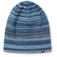 Smartwool Mens Boundary Line Reversible Beanie - Clearance  -  One Size Fits Most / Laguna Blue