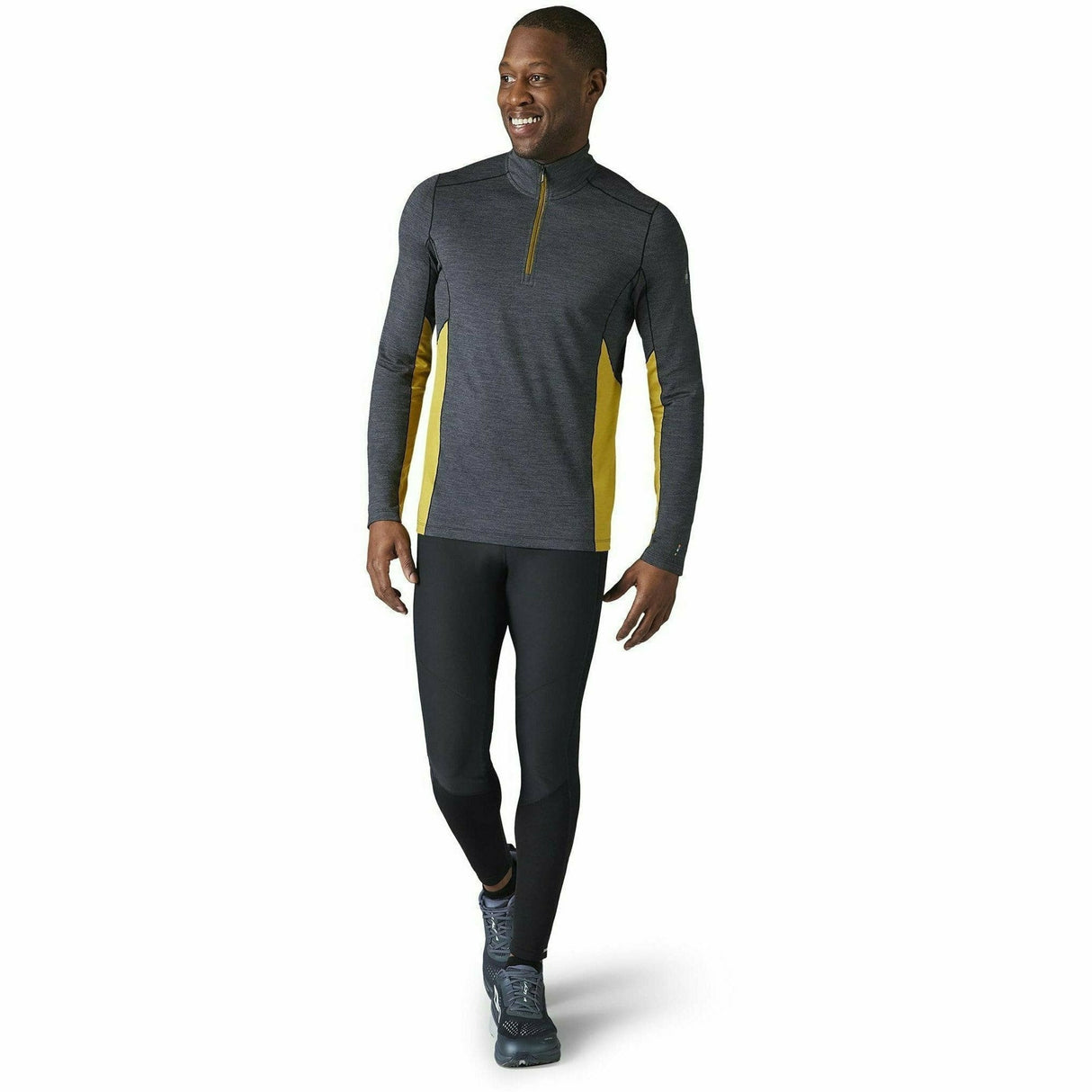 Smartwool Mens Merino Sport Long-Sleeve 1/4 Zip - Clearance  -