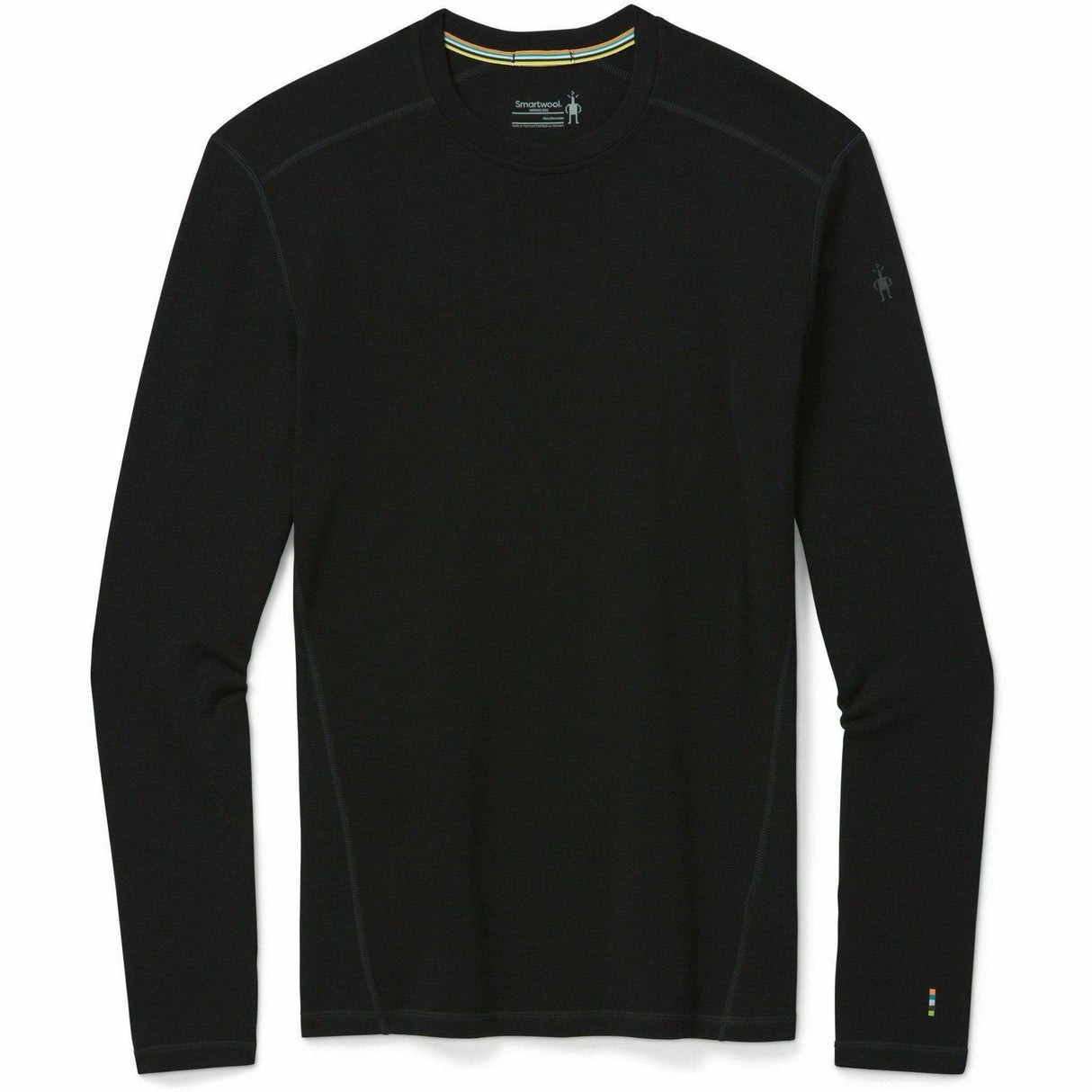 Smartwool Mens Classic Thermal Merino Base Layer Crew - X-Small / Black