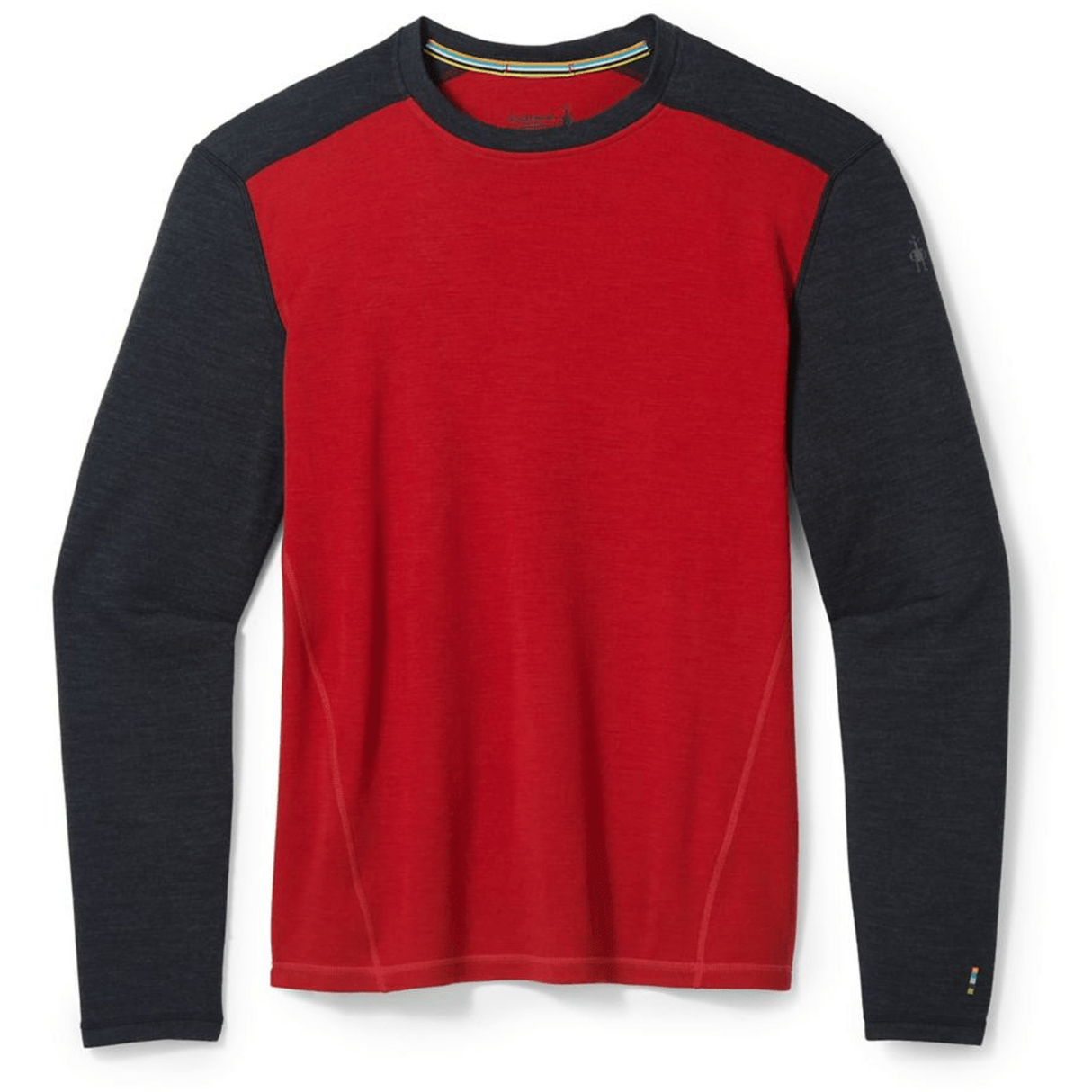 Smartwool Mens Classic Thermal Merino Base Layer Crew - Clearance  -  Large / Rhythmic Red