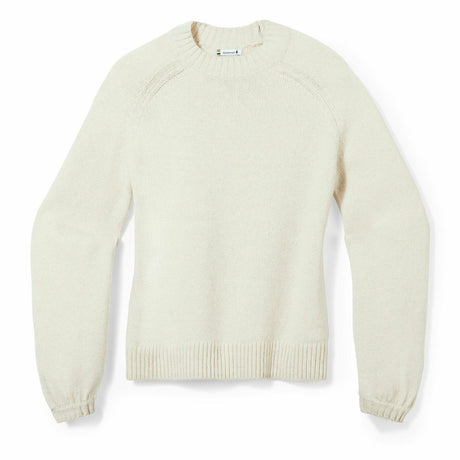 Smartwool Womens Cozy Lodge Bell Sleeve Sweater - Clearance  -  Small / Natural Heather