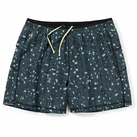 Smartwool Mens Merino Sport Lined 5" Shorts  -  Small / Black Composite Print