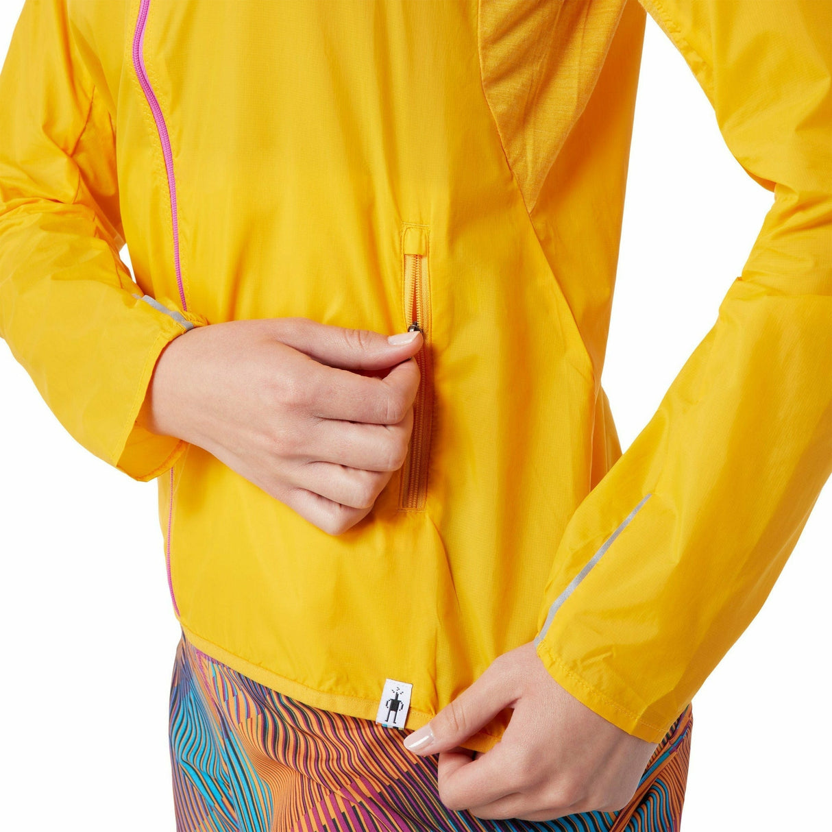 Smartwool Womens Active Ultralite Hoodie Jacket - Clearance  -  Small / Mango Sorbet
