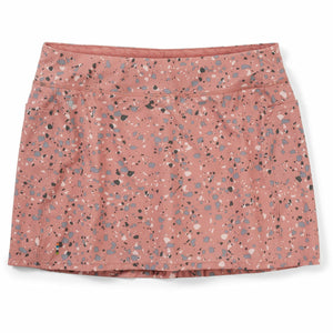 Smartwool Womens Active Lined Skirt  -  Medium / Light Mahogany Composite Print