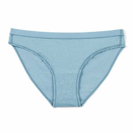 Smartwool Womens Merino Lace Bikini - Clearance  -  X-Small / Storm Blue