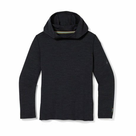 Smartwool Kids Classic Thermal Merino Base Layer Hoodie - Clearance  -  XX-Small / Charcoal Heather