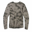 Smartwool Mens Classic All-Season Merino Base Layer VANS Long-Sleeve Crew - Clearance  -  Small / Black Marble Wash