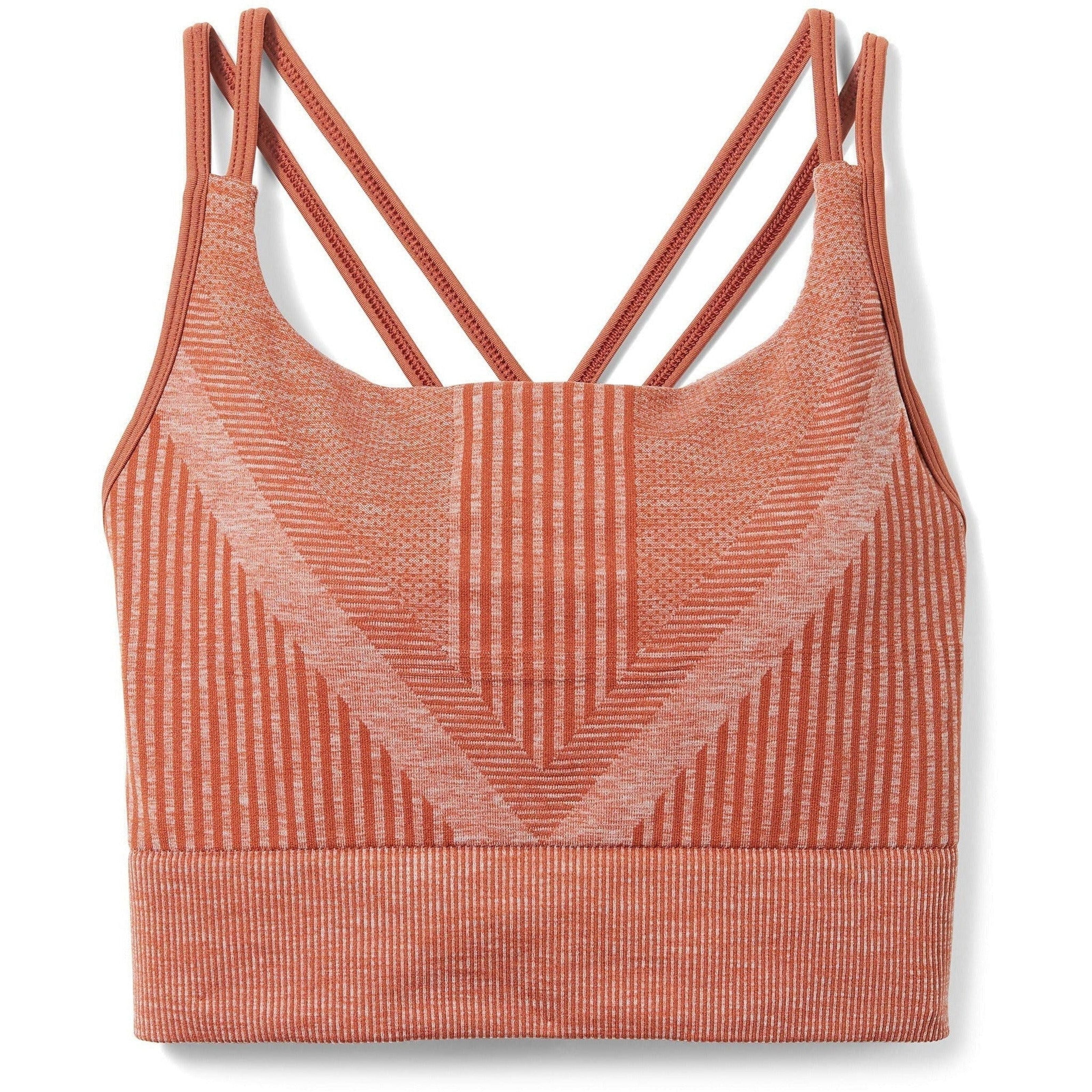 Smartwool Womens Intraknit Strappy Bra - Clearance  -  X-Small / Copper
