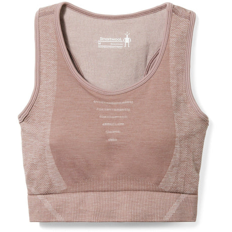 Smartwool Womens Intraknit Racerback Bra - Clearance  -  X-Small / Sandstone