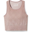 Smartwool Womens Intraknit Crop Bra - Clearance  -  X-Small / Sandstone