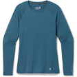 Smartwool Womens Classic All-Season Merino Base Layer Long-Sleeve  -  X-Small / Twilight Blue