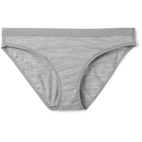 Smartwool Womens Merino Bikini  -  X-Small / Light Gray Heather