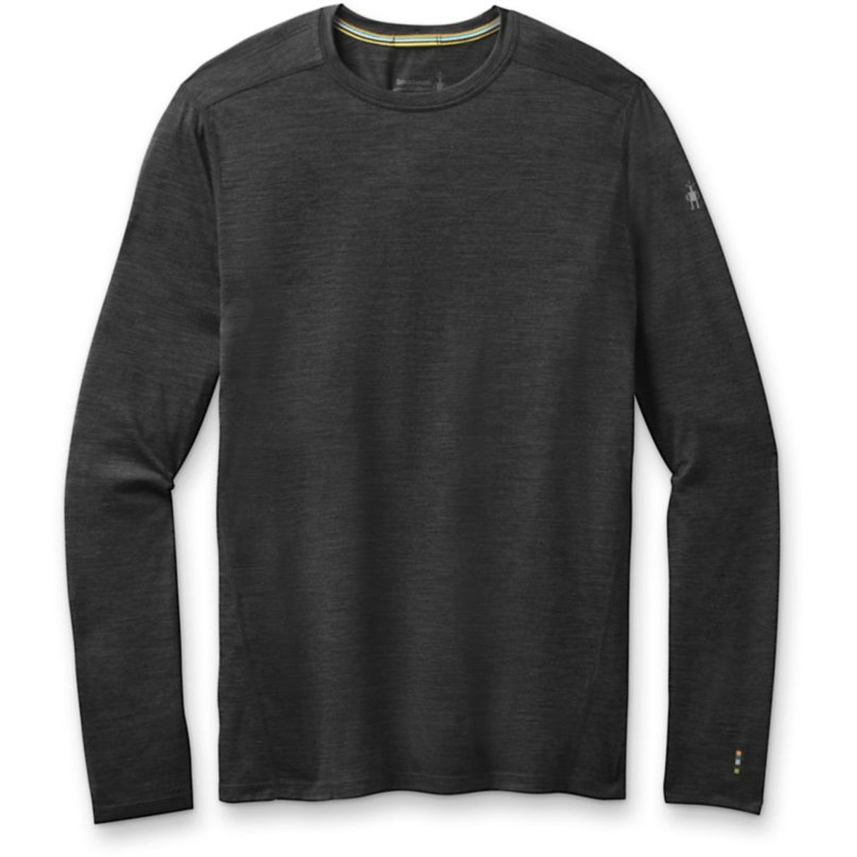 Smartwool Mens Classic All-Season Merino Base Layer Long Sleeve  -  Small / Iron Heather