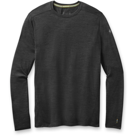 Smartwool Mens Classic All-Season Merino Base Layer Long Sleeve  -  Small / Iron Heather