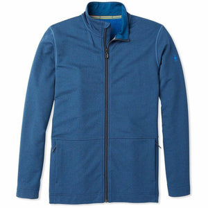 Smartwool Mens Merino Sport Fleece Full-Zip Jacket  -  Medium / Alpine Blue Heather