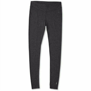 Smartwool Womens Classic Thermal Merino Base Layer Bottoms  -  X-Small / Charcoal Heather