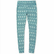 Smartwool Womens Merino 250 Base Layer Pattern Bottoms - Clearance  -  X-Small / Nile Blue Medallion